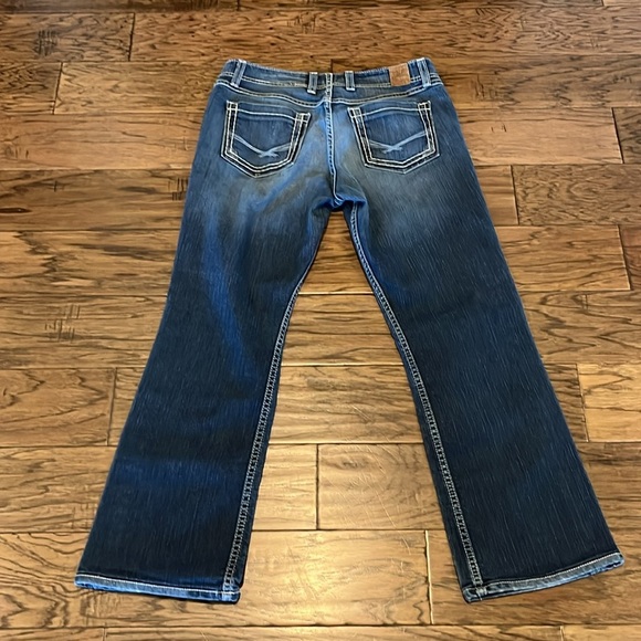 BKE Denim Britni Straight Leg Mid Rise Size 30 - Picture 2 of 16